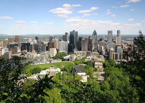 Summer in Montreal city  buzbuzzer montreal city stock pictures, royalty-free photos & images
