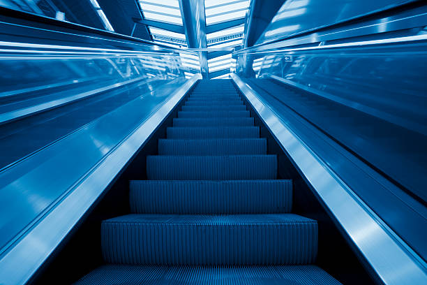 istock Moving up escalator, Amsterdam Bijlmer Arena 171146709