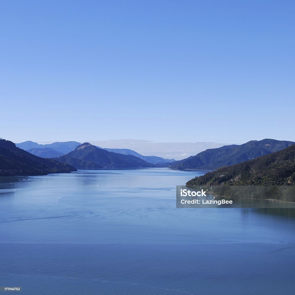 Kenepuru Sound, Marlborough Maca, NZ - Zbiór zdjęć royalty-free (Marlborough - Nowa Zelandia)