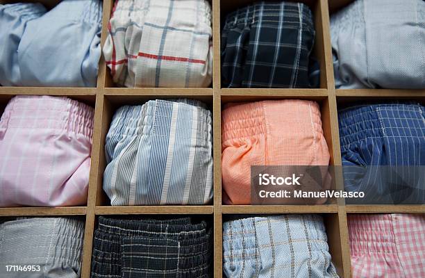 Boxed Boxers Stock Photo - Download Image Now - Men's Underpants, Boxer Shorts, Underwear