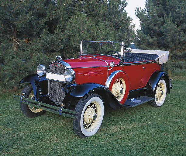 istock Vintage Car Ford A 180 luxury, 1931 171147053