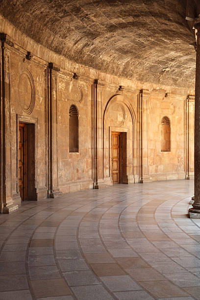 istock Archways in the Palacio de Carlos V, Alhambra, Granada 171147133