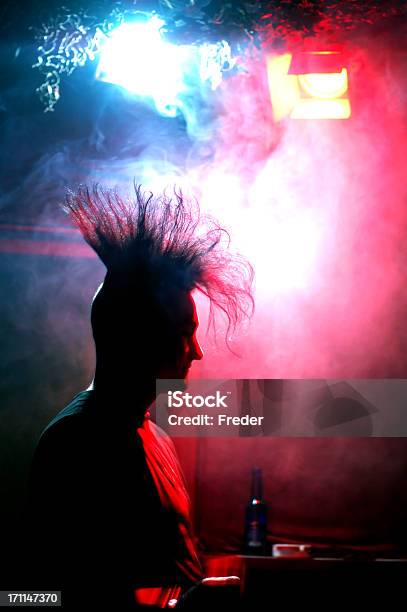 Standing At The Bar Stock Photo - Download Image Now - 1980-1989, Punk - Person, Goth
