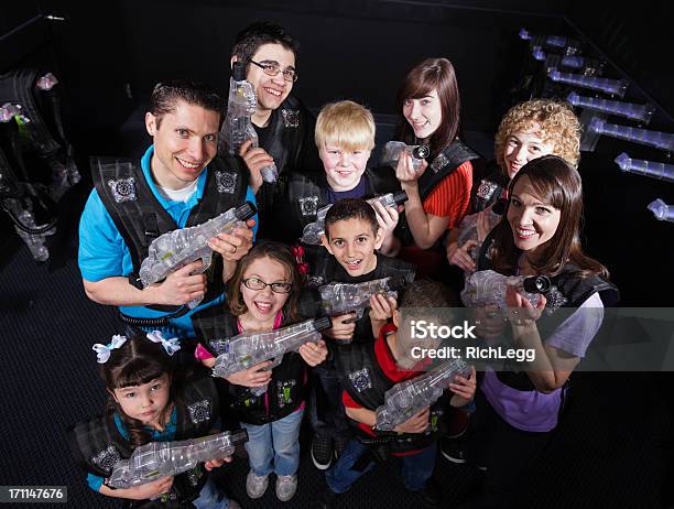 Laser Tag Stock Photo - Download Image Now - Laser, Playing Tag, Playful