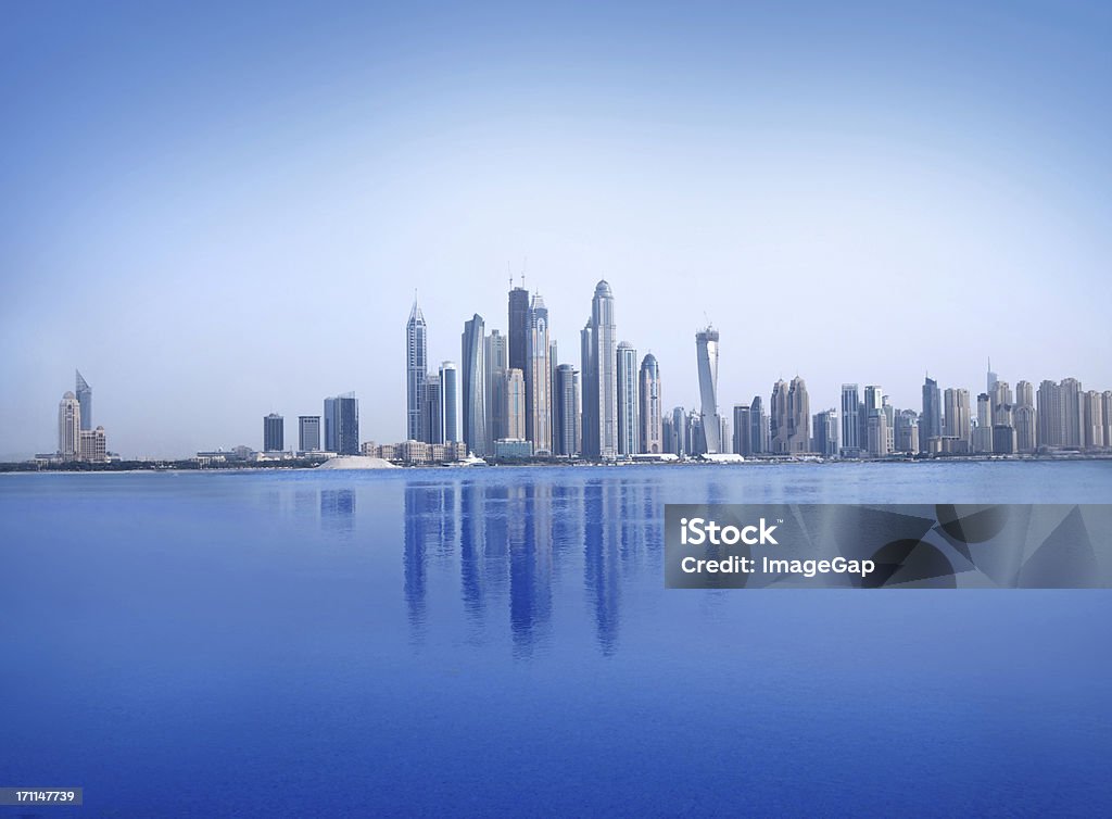 Oceano Paesaggio urbano - Foto stock royalty-free di Dubai