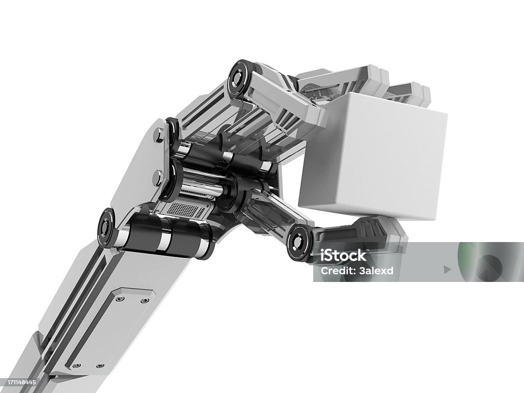Манипулятор робота - Стоковые фото Изолированный предмет роялти-фри