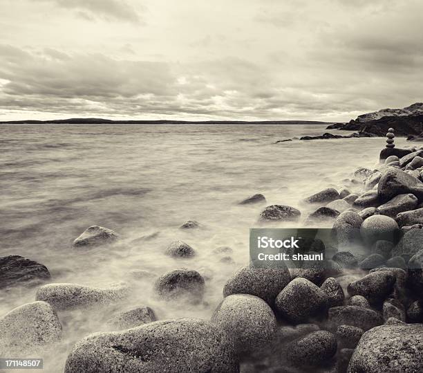 Granitescape Stock Photo - Download Image Now - Balance, Beauty In Nature, Black And White