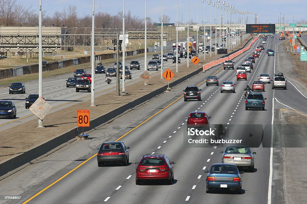 Codziennie na autostradzie - Zbiór zdjęć royalty-free (Montreal)