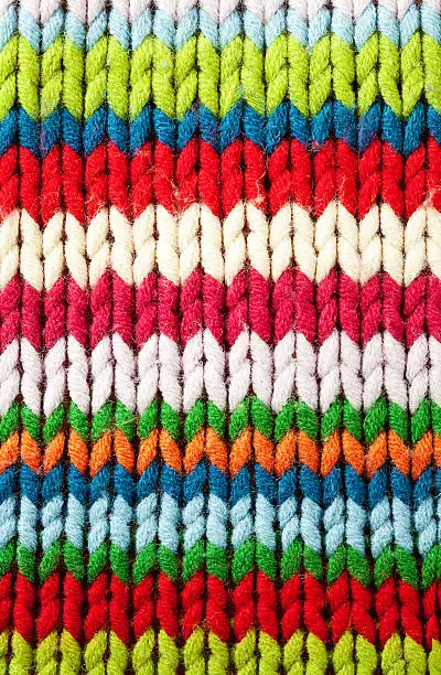 Photo of Knitted wool background