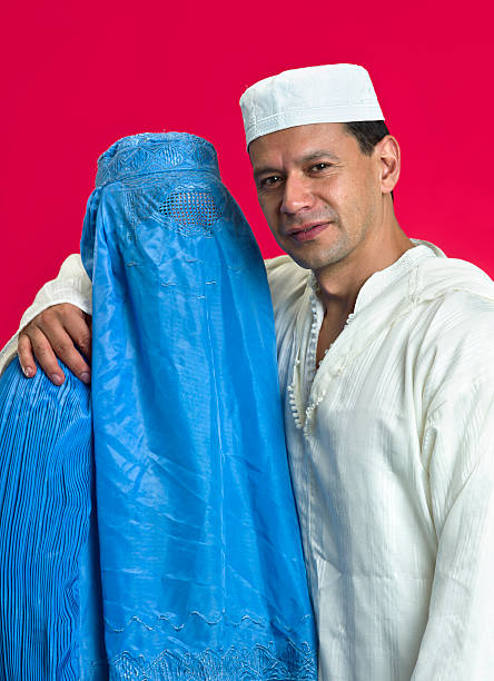 istock Middle eastern man and his wife 171149300
