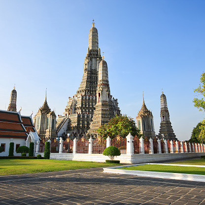 Wat Arun (Temple of Dawn), Bangkok, Thailand.