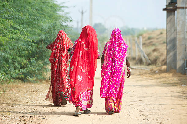 istock Three Indian Women in Sari's 171149549