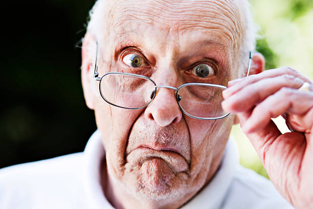 3,527 Old Man Funny Face Stock Photos, Pictures & Royalty-Free Images -  iStock | Old man funny black and white, Kids funny face, Hand
