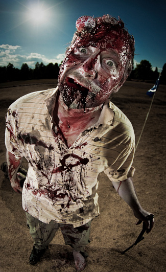 zombie golfer