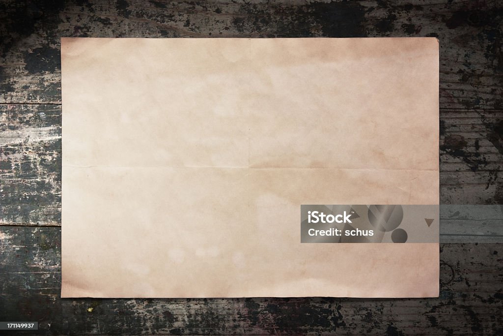 Velho papel de parede de madeira - Foto de stock de Papel royalty-free