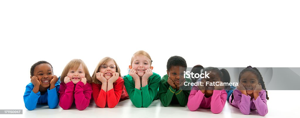 Diversidade crianças - Royalty-free Idade pré-escolar Foto de stock