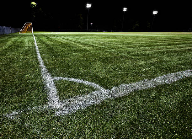 istock Soccer Field at Night 171150167