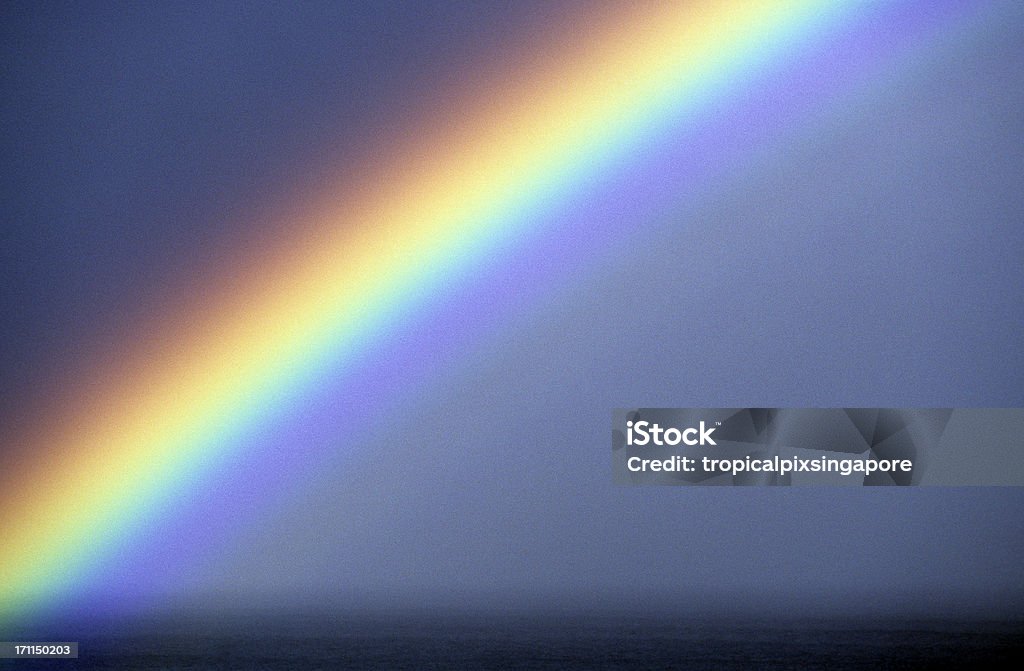 USA, Hawai, O'ahu, North Shore, Rainbow. - Foto de stock de Agua libre de derechos