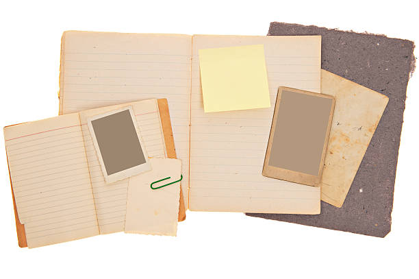 istock Scrapbook Background with Vintage Photos 171150545