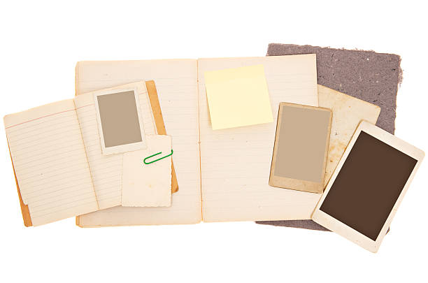 istock Scrapbook Background with Vintage Photos 171150546