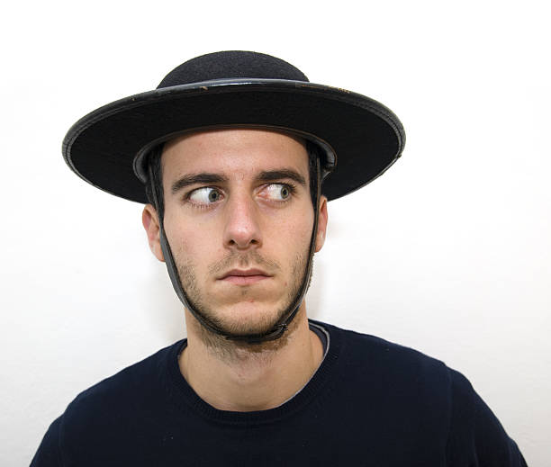 istock caucasian man with military hat looking someone 171150841