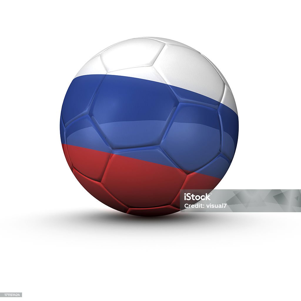 Rosyjski Piłka nożna - Zbiór zdjęć royalty-free (Biały)
