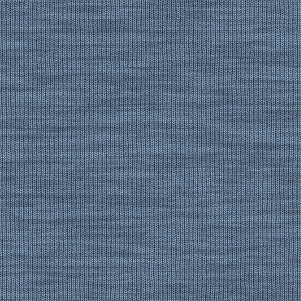 illustrations, cliparts, dessins animés et icônes de bleu tissu tricoté - textile textured backgrounds linen