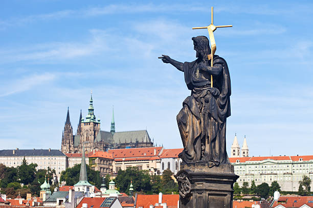 The Prague Castle In The Background Czech Republic
