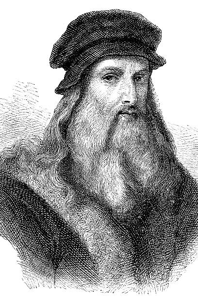 istock Engraving of artist Leonardo da Vinci from 1870 171151811