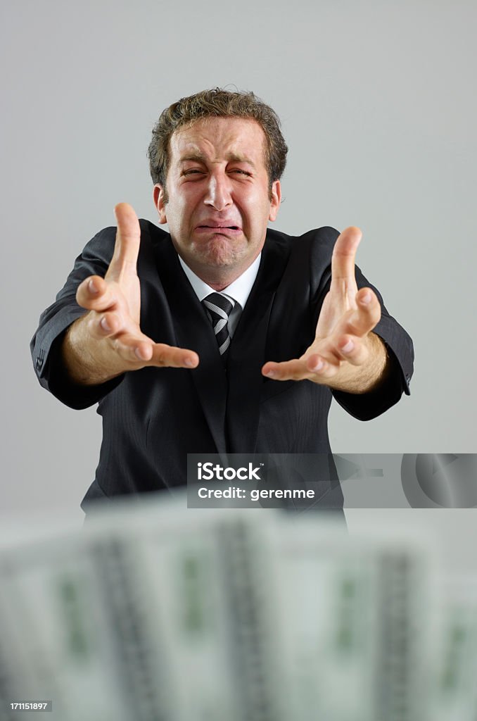 crying Business fear. Crying Stock Photo