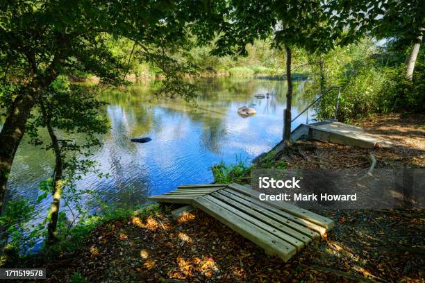 Haw River Canoe Launch Stock Photo - Download Image Now - Accessibility, Adventure, Beauty In Nature