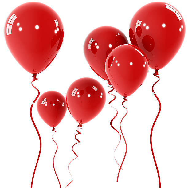 Red balões - foto de acervo