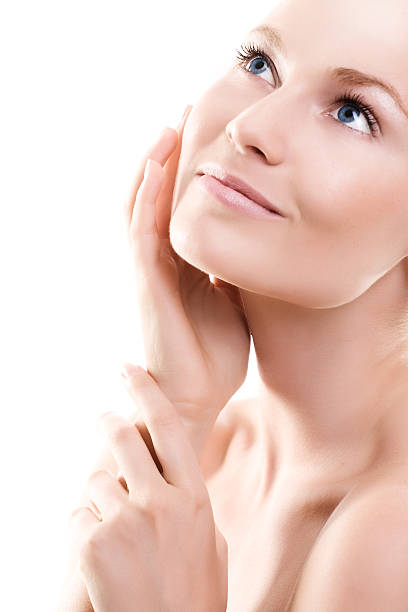 istock Face of woman looking up 171152261