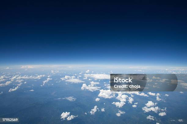 High Altitude Blick Auf Die Leicht Erdkrümmung Auf Erden Stockfoto und mehr Bilder von Planet Erde