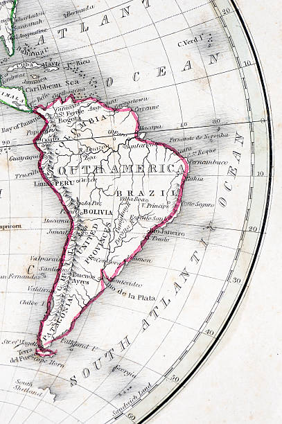 Detail of an old map printed in 1819.Click here for related images: