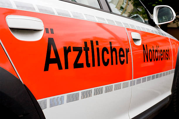 istock German emergency medical service car - side view 171153064