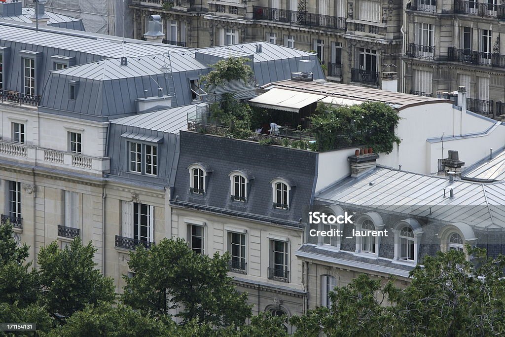Toits de Paris, France - Photo de Toit libre de droits