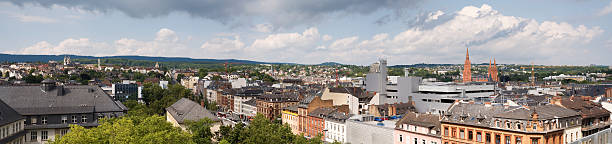 istock Panoramic view - city of Wiesbaden, Germany 171154361
