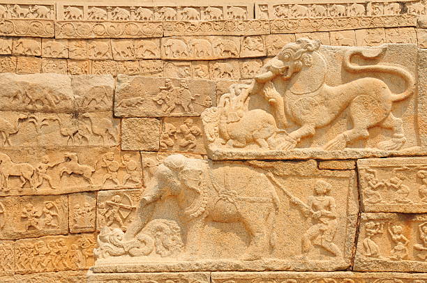 istock Temple relief,Hampi,Karnataka,India. 171154519
