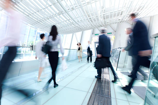 Business People in motion  defocused office business motion stock pictures, royalty-free photos & images