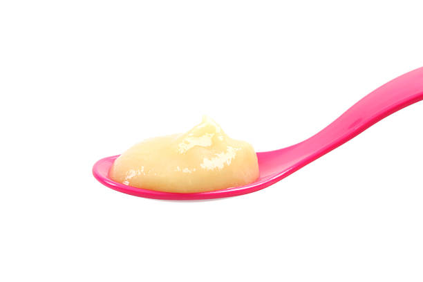 istock Baby Food: Pureed Parsnip on a Spoon 171155712