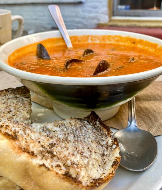 istock Caldeirada, Portuguese Fish Stew with saffron, potatoes and parsley. 1711557729