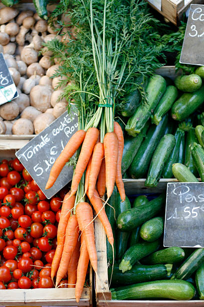 Viktualienmarkt, farmer's market in Munich, Germany
