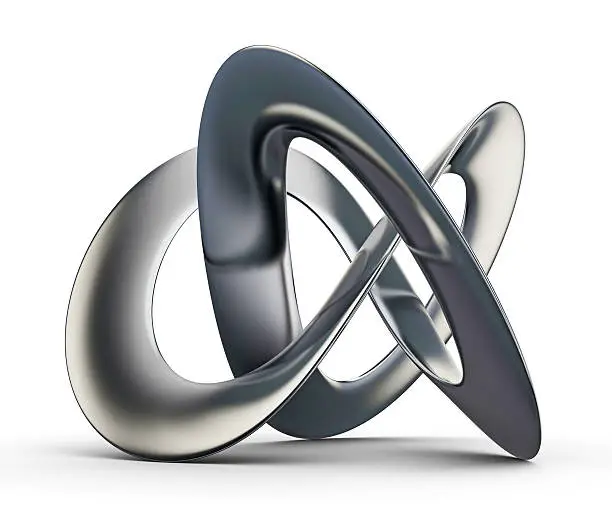 Photo of Futuristic 3d Infinity Shape