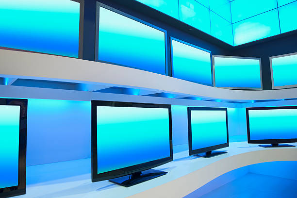 istock TV Store with rows of LDC TVs 171156727