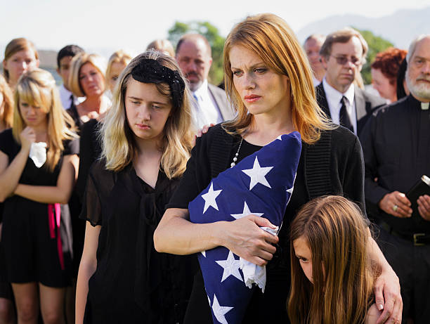 istock Family at a Funeral 171156790