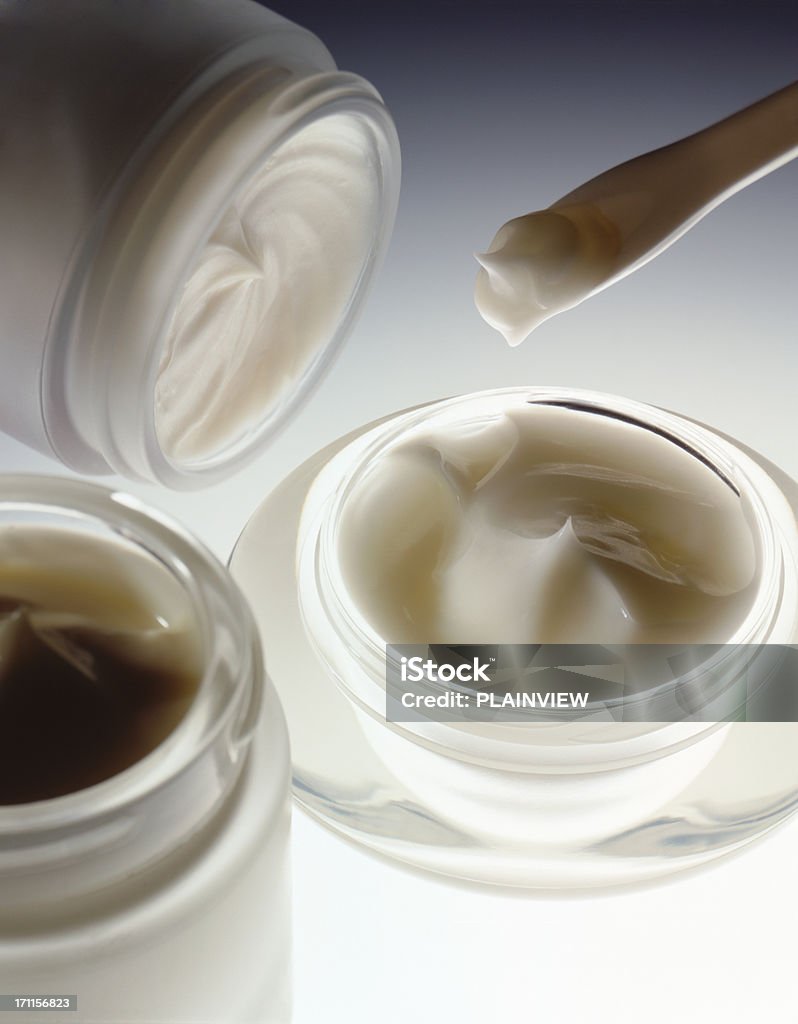 Crema viso - Foto stock royalty-free di Trattamento per la pelle