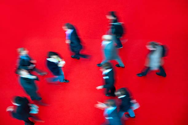 istock Business People Walking on Red Carpet 171157095