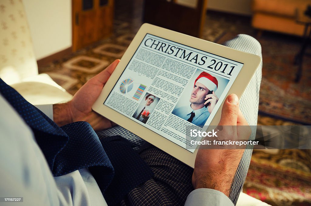 인명별 현대적이다 디지탈 태블릿 크리스마스 포토서제스트 우드에 표 - 로열티 프리 2011년 스톡 사진