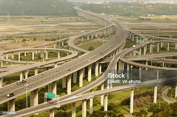 Foto de Trevo Da Estrada e mais fotos de stock de Autoestrada - Autoestrada, Taiwan, Arquitetura